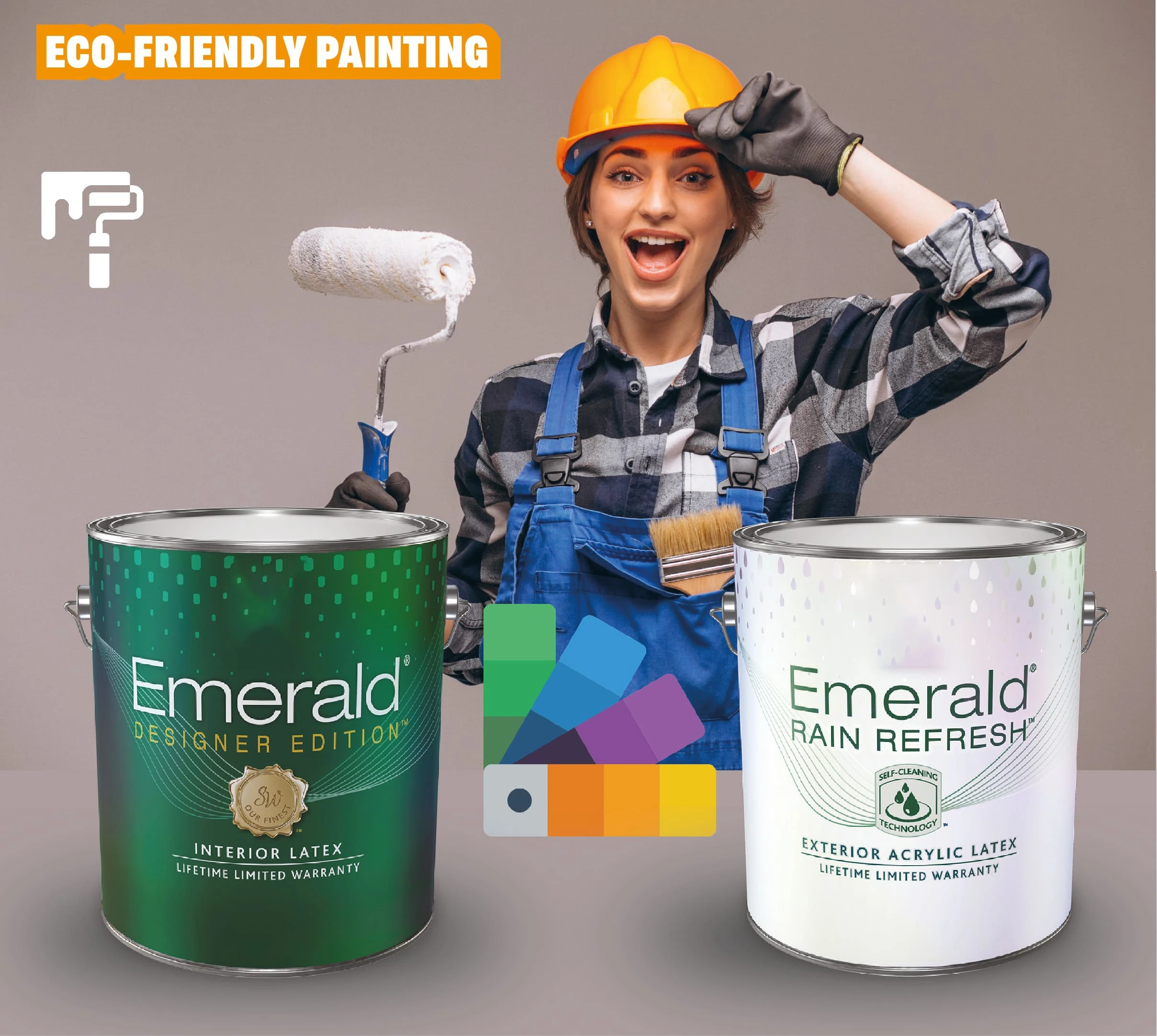 sale of exterior paint, interior paint,
residential painting,
commercial paints.